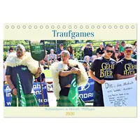 Calvendo Traufgames Highlandgames in Albstadt - Pfeffingen (Tischkalender 2026