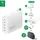 4smarts Ladegerät GaN Flex Pro 200W 4 USB-C Travel Edition,