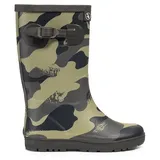 Aigle Woodypop Gummistiefel Camouflage Grün 22