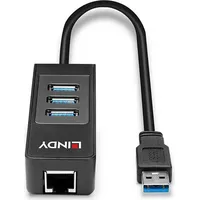 Lindy USB 3.1 Hub & Gigabit Ethernet Adapter