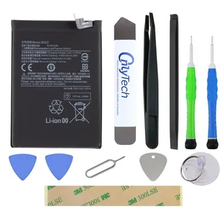 OnlyTech - Premium-Ersatzakku für das Xiaomi Redmi Note 11 / Redmi Note 11S 4G / Poco M4 Pro 4G – 5000 mAh – gleiche Qualität wie BN5D mit Reparaturset 10 Werkzeuge