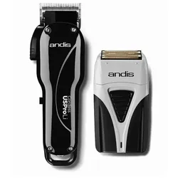 Andis Cordless Combo Adjustable Blade Clipper & Cordless Shaver