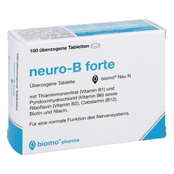 Neuro B forte biomo Neu überzogene Tabletten