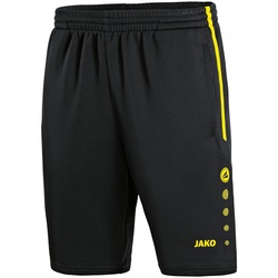 JAKO Active Trainingsshorts Herren schwarz/neongelb S
