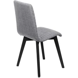 OTTO home Esszimmerstuhl Arosa Polyester grau 2er Set
