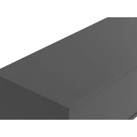 vente-unique Waschbeckenunterschrank hängend 150 x 32 cm Anthrazit