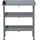 Outsunny Pflanztisch 76 x 37 x 89 cm grau