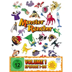 Monster Rancher - Volume 1: Folge 01-26 inkl. Sammelschuber [DVD]