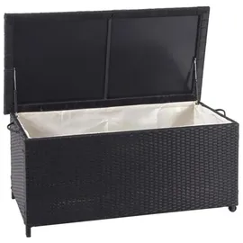 MCW Poly-Rattan Kissenbox MCW-D88 51 x 100 x 50 cm 1-tlg. schwarz