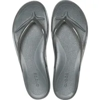 Crocs Miami Round Toe Jelly Grau 34