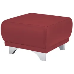 Hocker  Maranello , rot , Maße (cm): B: 66 H: 43 T: 66