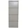 moebel-direkt-online Madrid 4 Klappen 100 x 80 x 35 cm grau