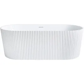 Beliani Gocta freistehende Badewanne 170 x 80 cm (W) 80 x (H) 58 x (L) 169 cm