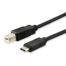 Equip USB-C auf USB-B 1 m Schwarz
