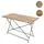 MCW J40 Biergartentisch 120 x 60 x 75 cm Naturfarben