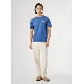 Pepe Jeans für Herren. PM5010086 Milon T-shirt blau (S), Lässig, Baumwolle, Kurzarm