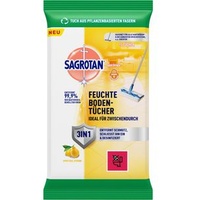 SAGROTAN® 3IN1 Feuchte Bodentücher sonstige Fasern, 15 Tücher