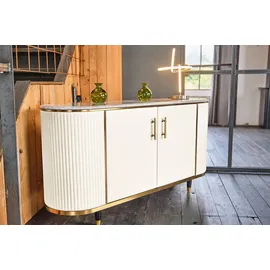 KAWOLA Sideboard Maria 150 x 76 x 40 cm Weiß
