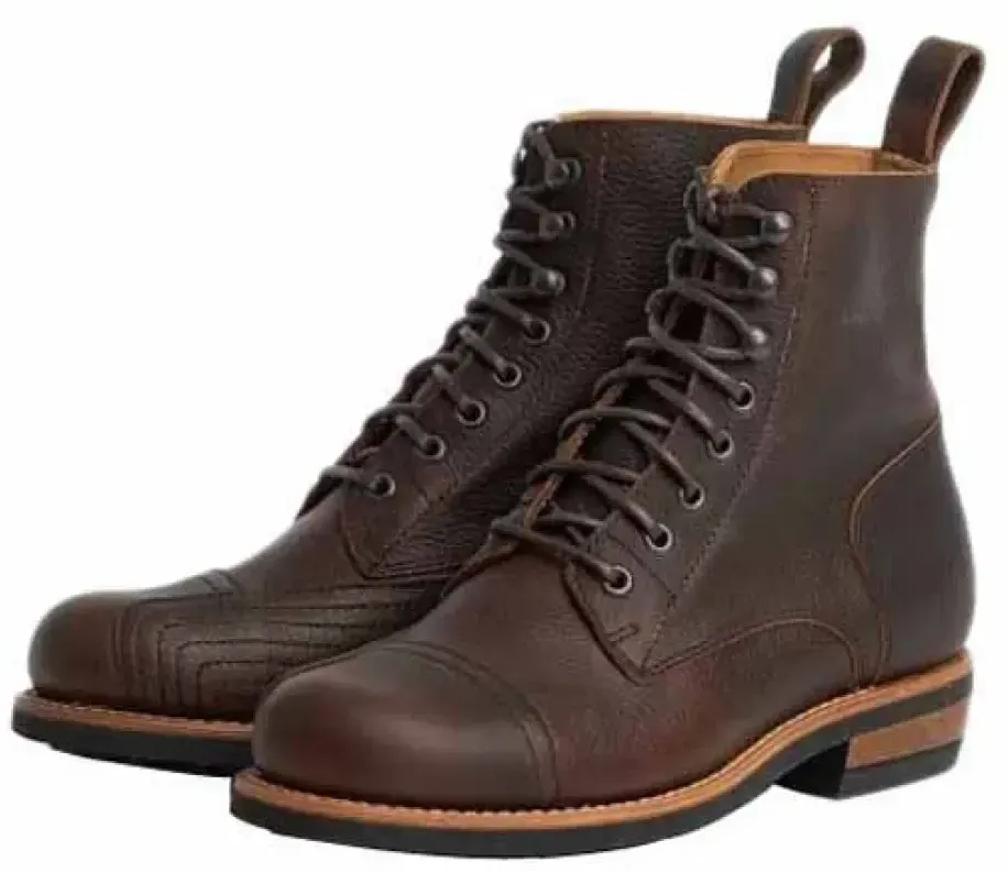 Rokker Urban Rebel Motorradstiefel - Brown - EU 46
