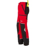 KOX Schnittschutzhose Stretch Elch 2.0 Rot/Gelb - 64