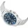 Master Time MTGA-10823-32M Herren-Funkuhr mit Zugband Blau
