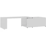 vidaXL Couchtisch Weiß 150x50x35 cm Holzwerkstoff