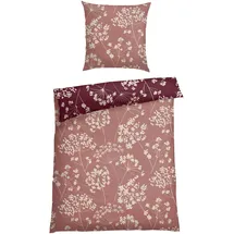 SCHIESSER Alyssa Renforcé Altrosa 135 x 200 cm + 80 x 80 cm