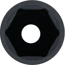 BGS Kraft-Steckschlüssel-Einsatz Sechskant, tief 7227, Antrieb Innenvierkant 12,5 mm (1/2"), SW 27 mm