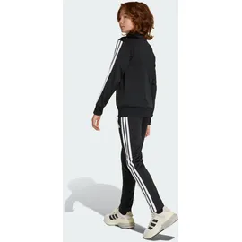 adidas Seasonal Essentials Tiberio 3-Streifen Tricot Trainingsanzug Black / White / Grey Two 128