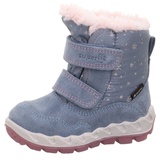 superfit Baby Mädchen ICEBIRD warm gefütterte Gore-Tex Stiefel, BLAU/ROSA 8010