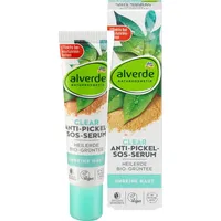Anti-Pickel Serum | Naturkosmetik | Mit naturreiner Heilerde und Grünem-Tee-Extrakt | Wirkt antibakteriell | Reduziert Pickel effektiv | 15 ml