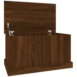furnicato Truhe Braun Eiche-Optik 70x40x38 cm Holzwerkstoff braun
