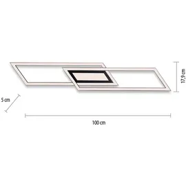 just light. LED-Deckenleuchte Asmin 100 cm