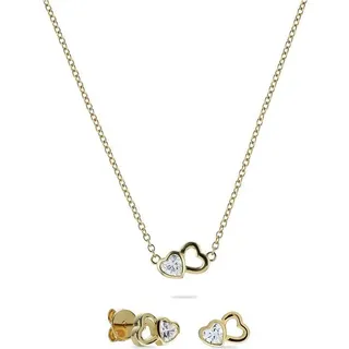 JETTE Schmuck-Set HEARTS 89217357 - gelbgold