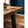 KADIMA DESIGN Computertisch 120 x 76 x 60 cm braun/schwarz