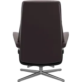 Stressless Stressless® »View«, mit Cross Base, Größe S, M & L, Holzakzent Schwarz