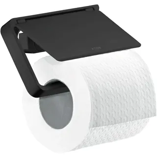 Hansgrohe Papierhalter Axor universal mit Deckel, Metall, mattschwarz