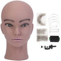 Mannequin Kopf, Neverland Professioneller Trainingsköpfe Übungskopf für Perücken Schaufensterpuppe Kopf für Perücken, Hut und Brille