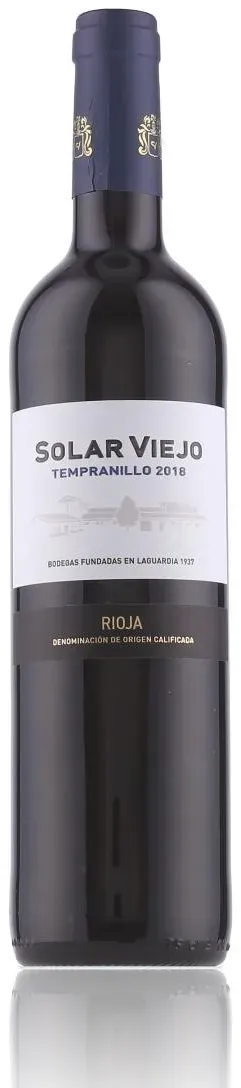 Solar Viejo Tempranillo trocken 2018 13% Vol. 0,75l