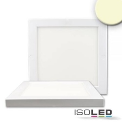 Deckenleuchte Slim 22x22cm 18W 1600lm warmweiß 3000K 18mm IP52 Trafo integriert EEK F [A-G]
