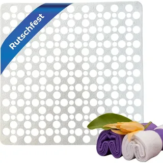 GarPet Duschmatte Rutschfest Duschwanneneinlage Antirutschmatte Dusche Rutschfeste Badematte Duscheinlage Duschvorleger Rutschmatte 53x53 cm