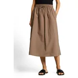 Tom Tailor Midi Rock Damen Braun 40