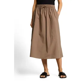 Tom Tailor Midi Rock Damen Braun 40