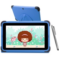 CWOWDEFU HD 8 Kids-Tablet 8-Zoll-HD-Display Kinder Tablet Android Tablet PC 32 GB, Elternkontrolle Tablets für Kinder von 3 bis 7 Jahren (Blau)