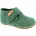 Hausschuh MIT WARMFUTTER für Kinder grün Größe 19 EU