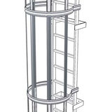 ZARGES Rückenschutzstrebe 1400 mm