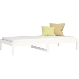 vidaXL Tagesbett 90 x 200 cm weiß