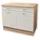 Stella Trading Unterschrank ANDY 100 x 90 x 60 cm Weiß