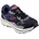 Go Run Consistent 0 Retro Stride Sneaker Black Suede/Navy Trim 41