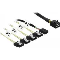 DeLock Kabel Mini SAS HD SFF-8643, 0.5m Interne Kabel